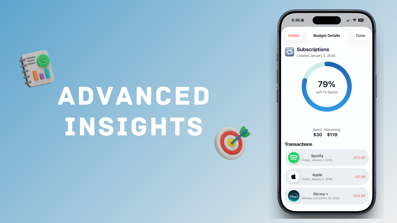 SimplyBudget AI (v4) - Screenshot 2 showing product features and functionality