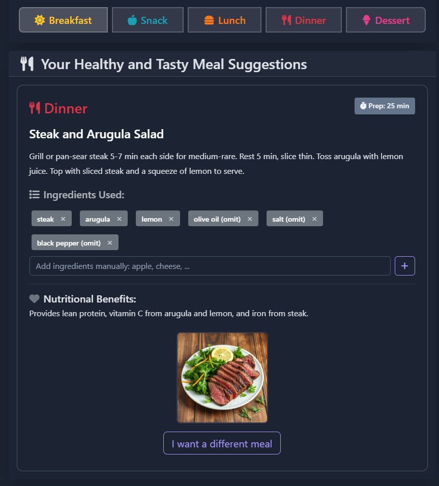 Media food-generator.com - Penjana makan dari bahan -bahan yang sudah ada di rumah 6