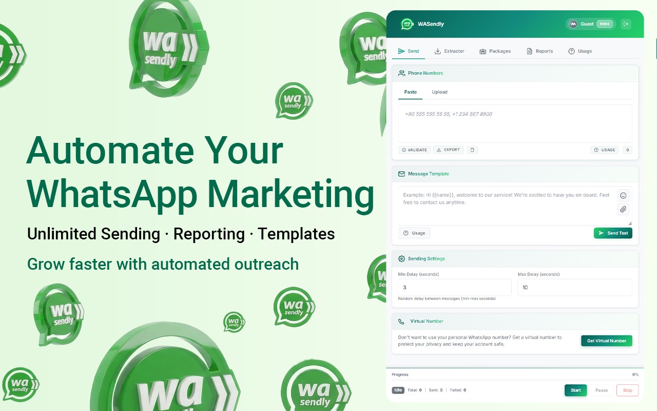 WASendly – WhatsApp Bulk Message Sender gallery image