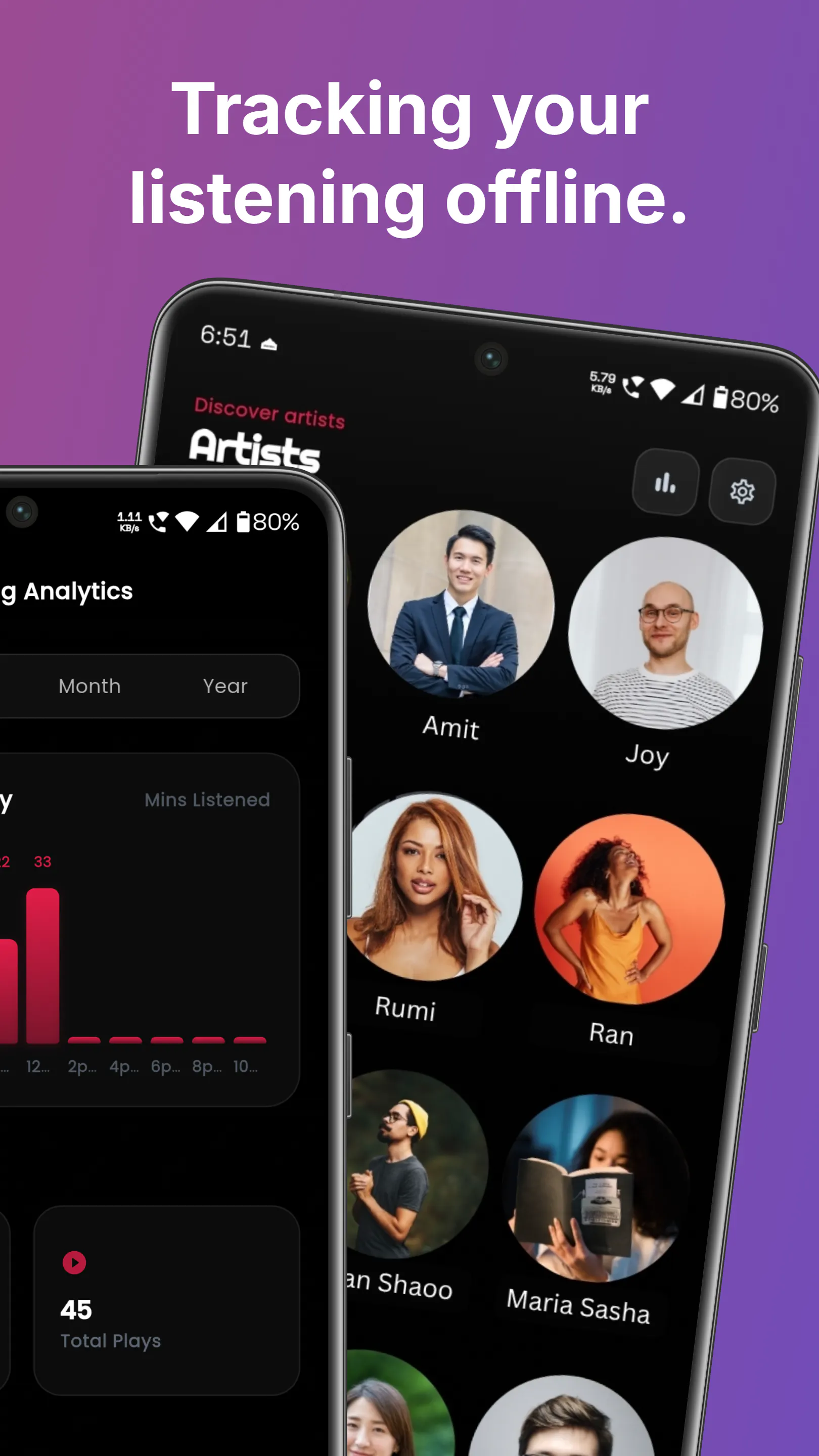 Ghost Music: Offline AI Player gallery image