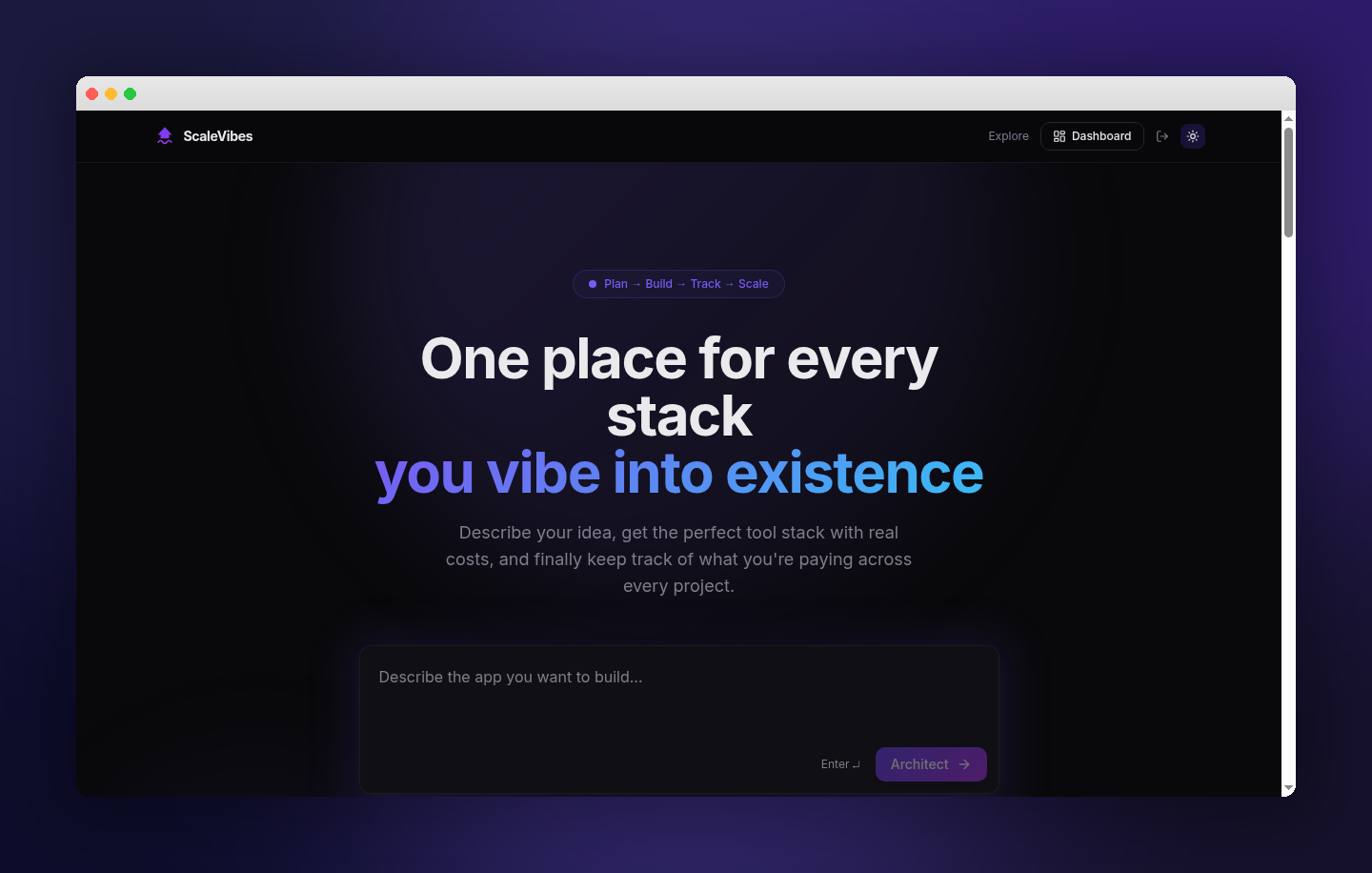 ScaleVibes — Optimize Your Vibe Stack gallery image