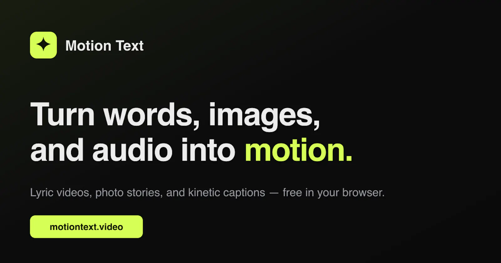 Motion Text screenshot 2