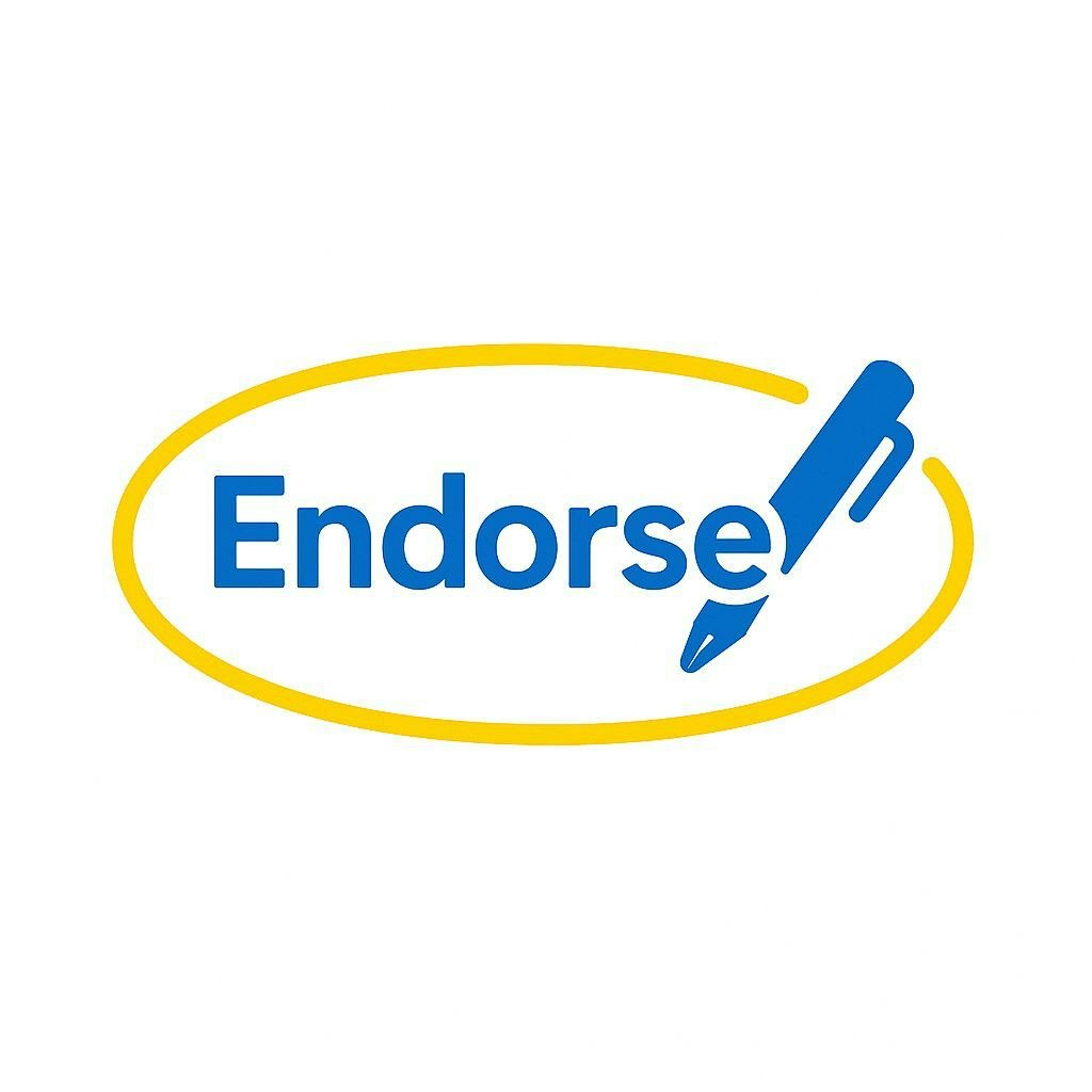 ENDORSE - Main product screenshot demonstrating key features and user interface