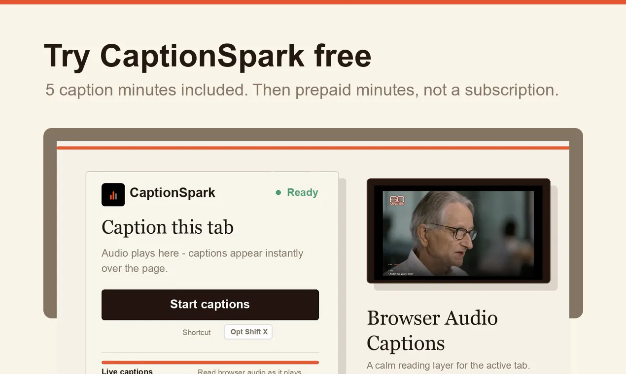 CaptionSpark gallery image