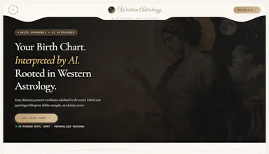 The AI Astrology — Western Astrology gallery image