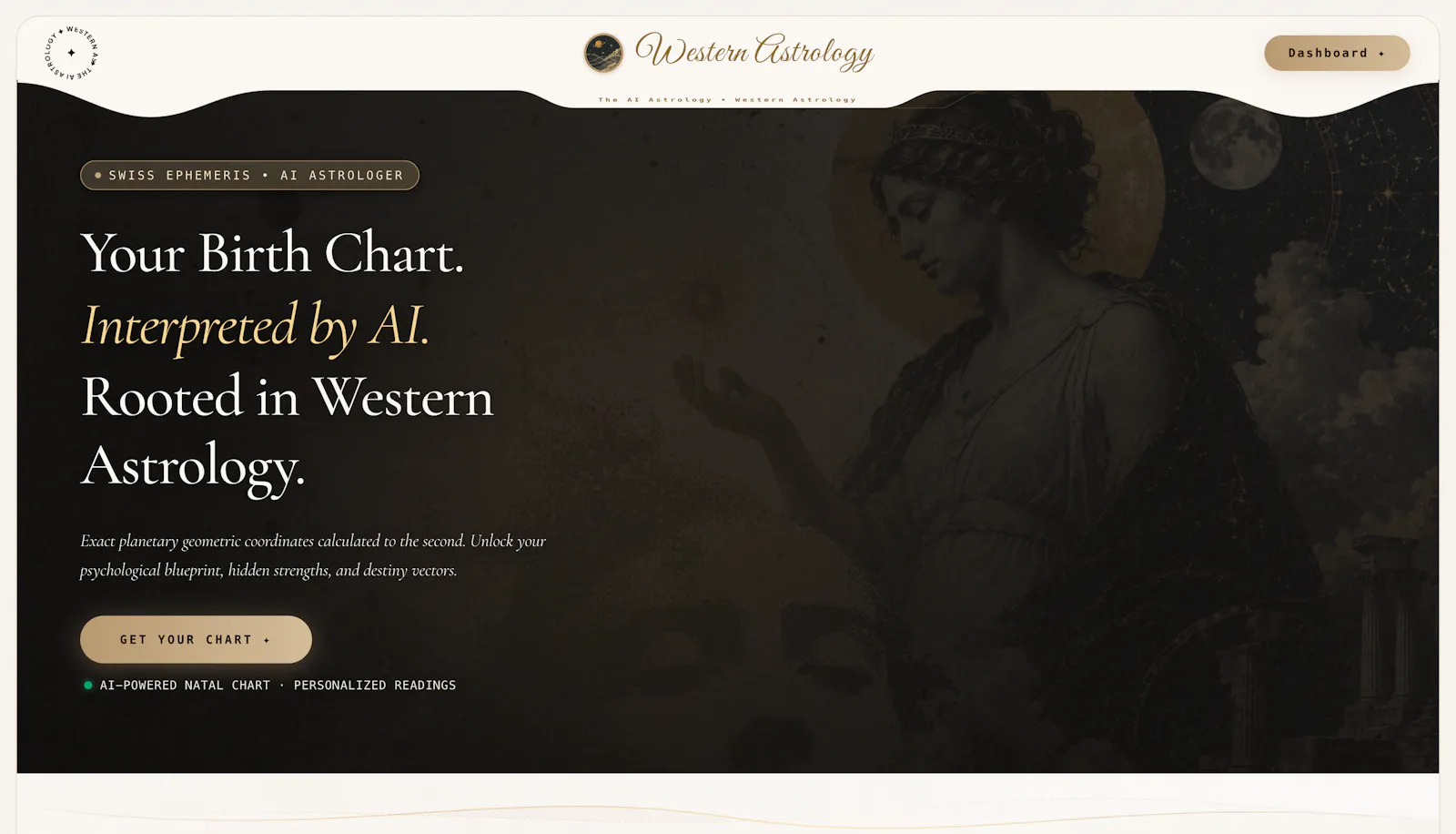 The AI Astrology — Western Astrology screenshot 1