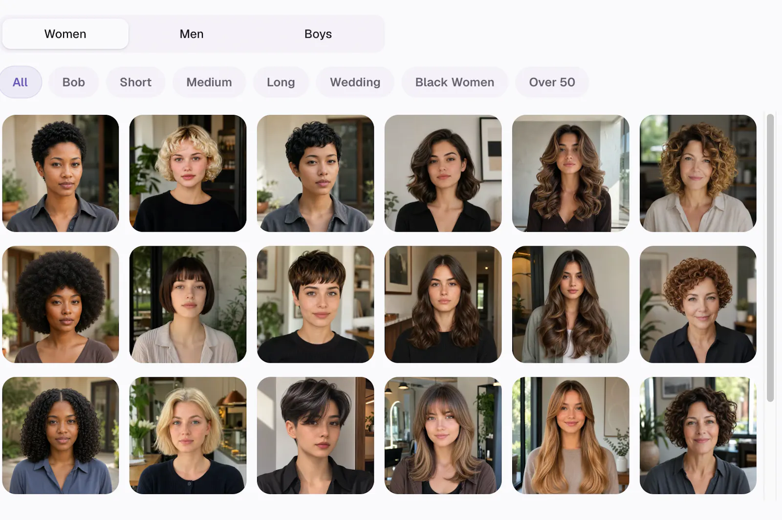 AI Hairstyle screenshot 1
