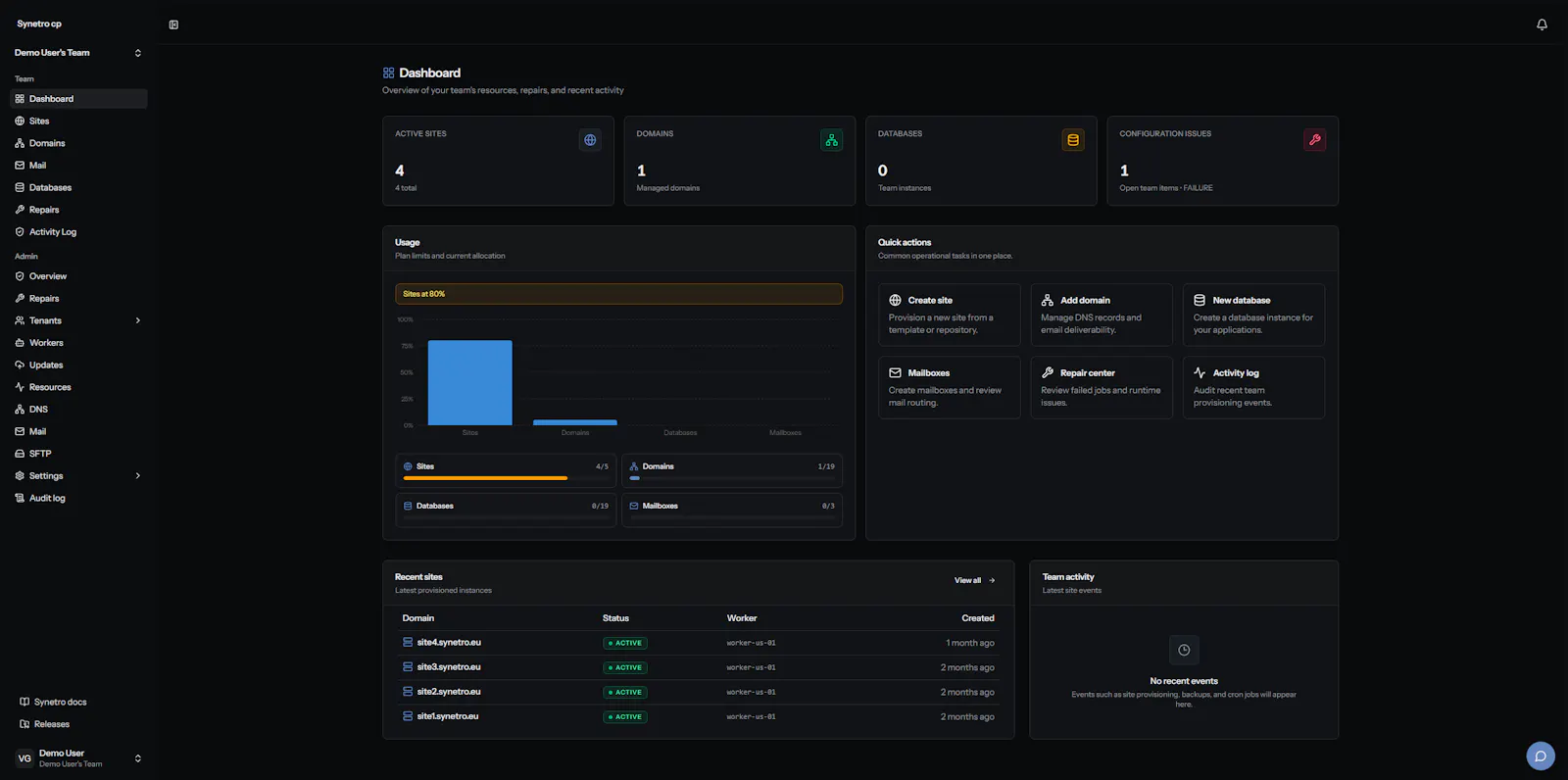 Synetro screenshot 1