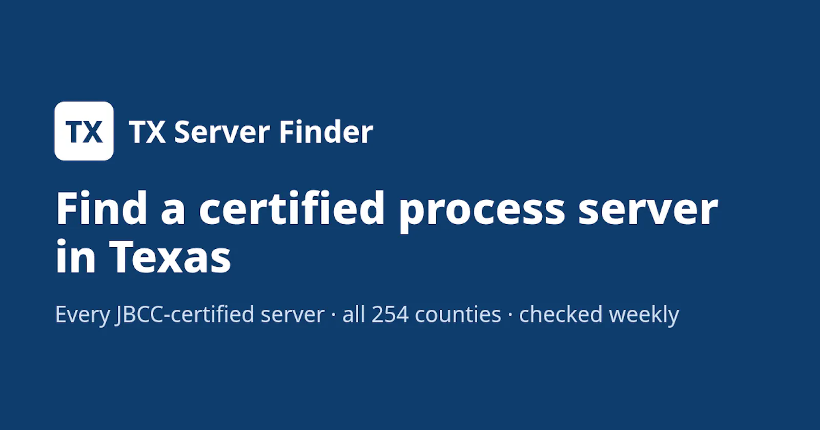TX Server Finder screenshot 1
