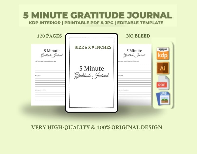 The Magical 5-Minute Gratitude Journal media 1