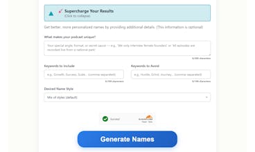 AI Podcast Name Generator gallery image