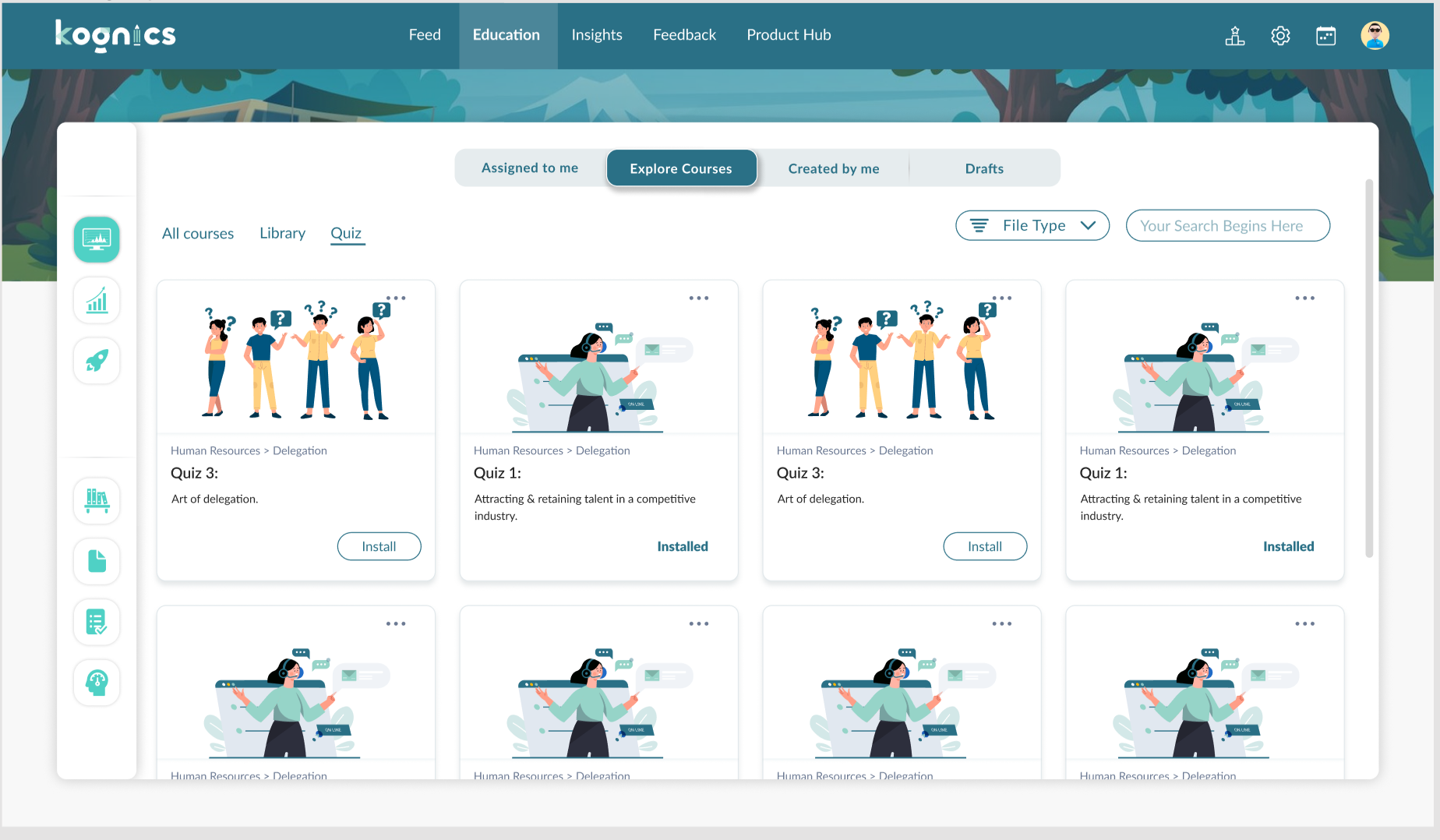 Kognics LMS - LMS para la fuerza laboral moderna media 2