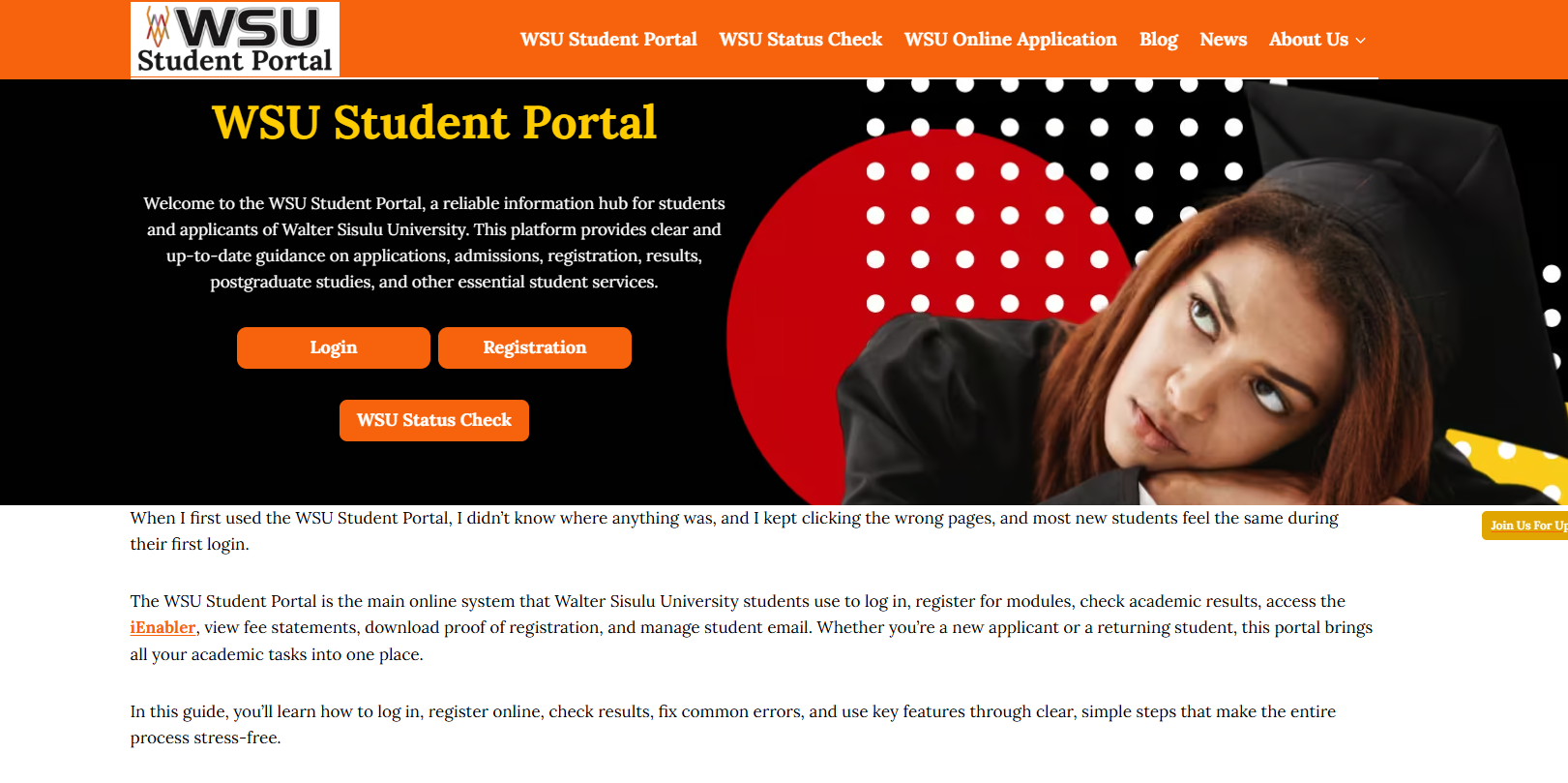 WSU Student Portal gallery image