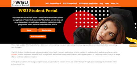 WSU Student Portal gallery image