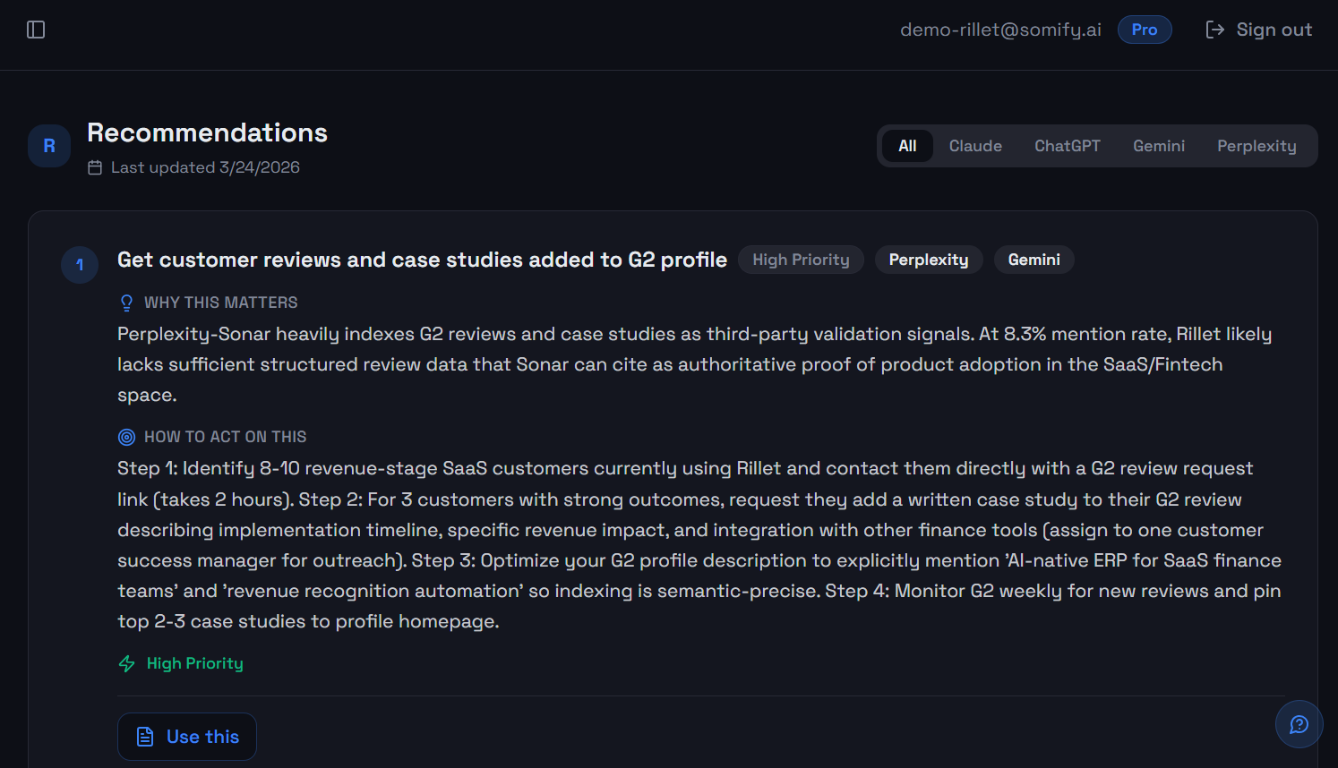 Somify AI Visibility & Intelligence gallery image