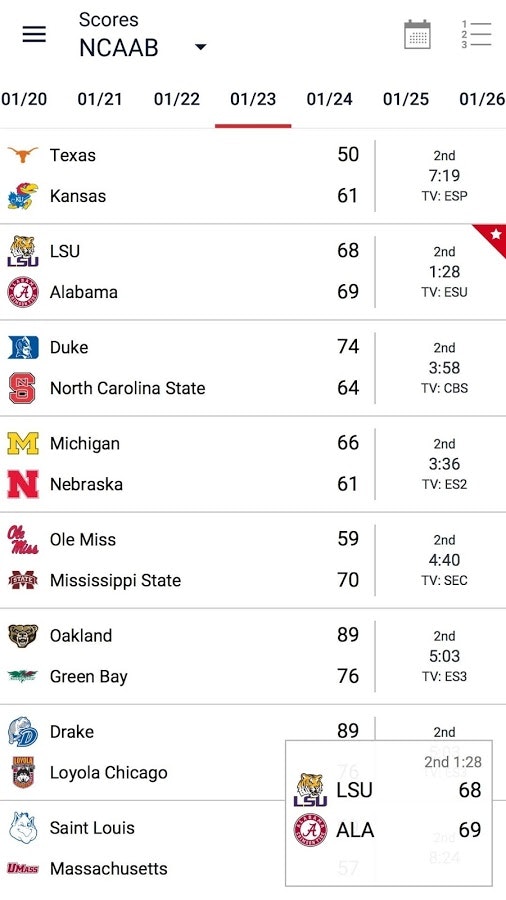 Sports Illustrated app gallery image