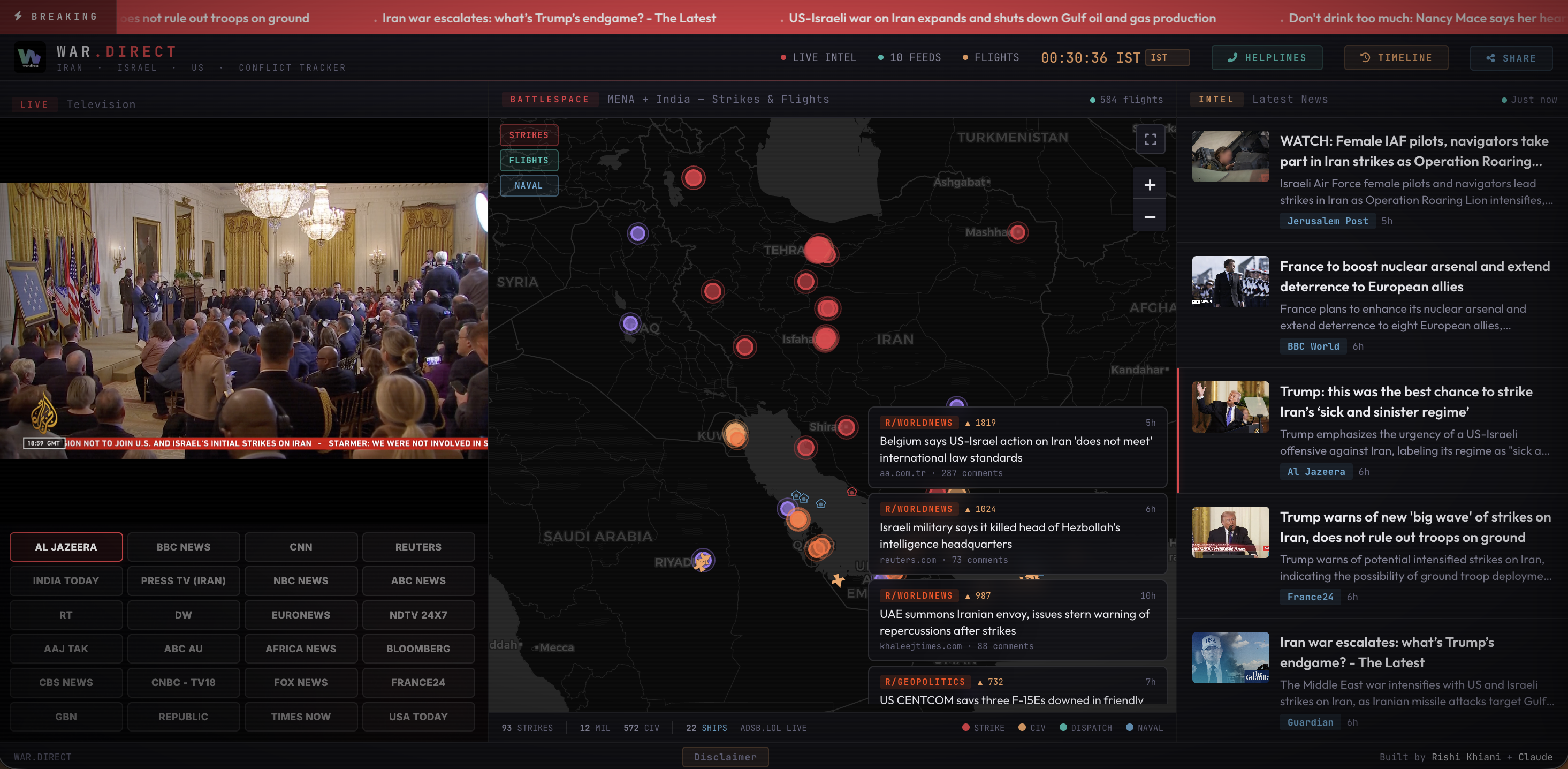 War.direct - Screenshot 2 showing product features and functionality