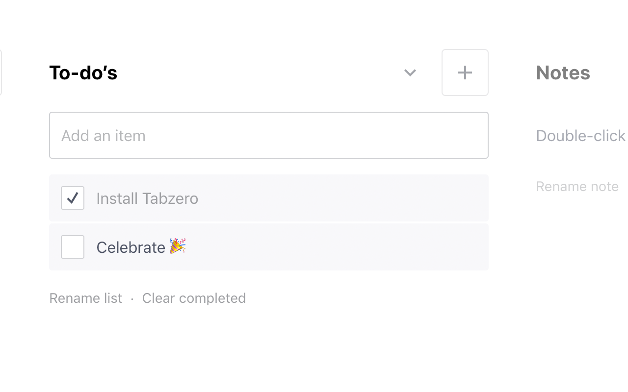 Tabzero gallery image