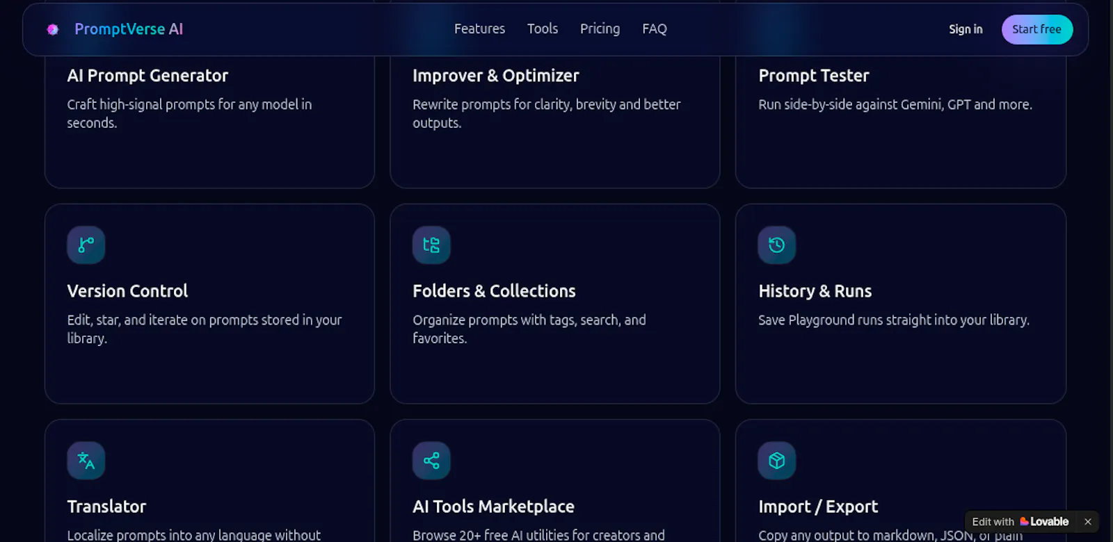 PromptScape Nova screenshot 2