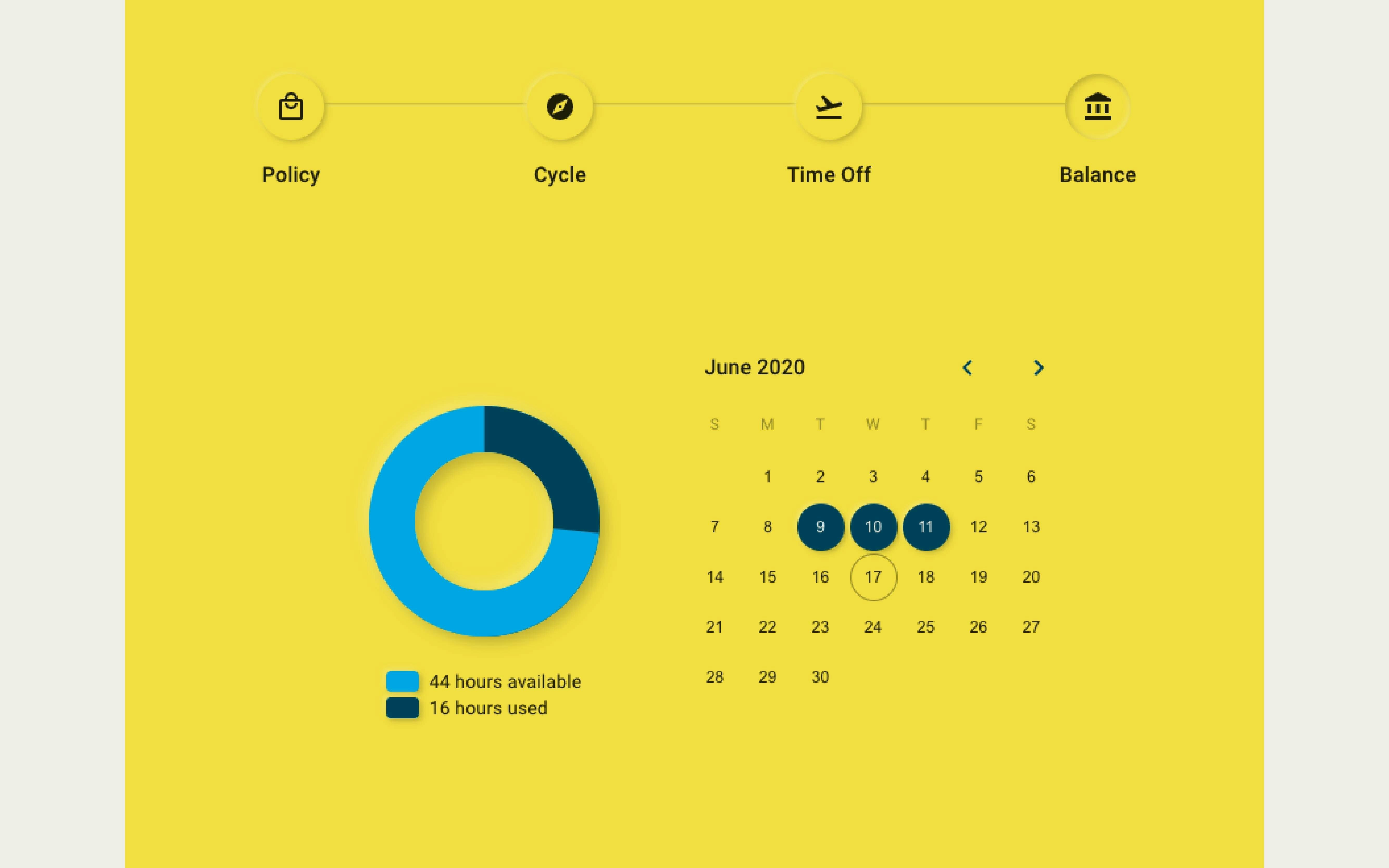 PTO Balance gallery image