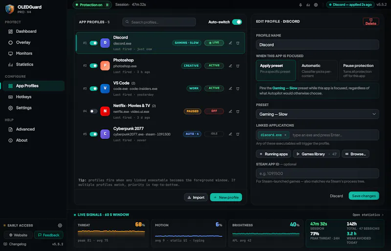 OLED Guard Pro screenshot 4