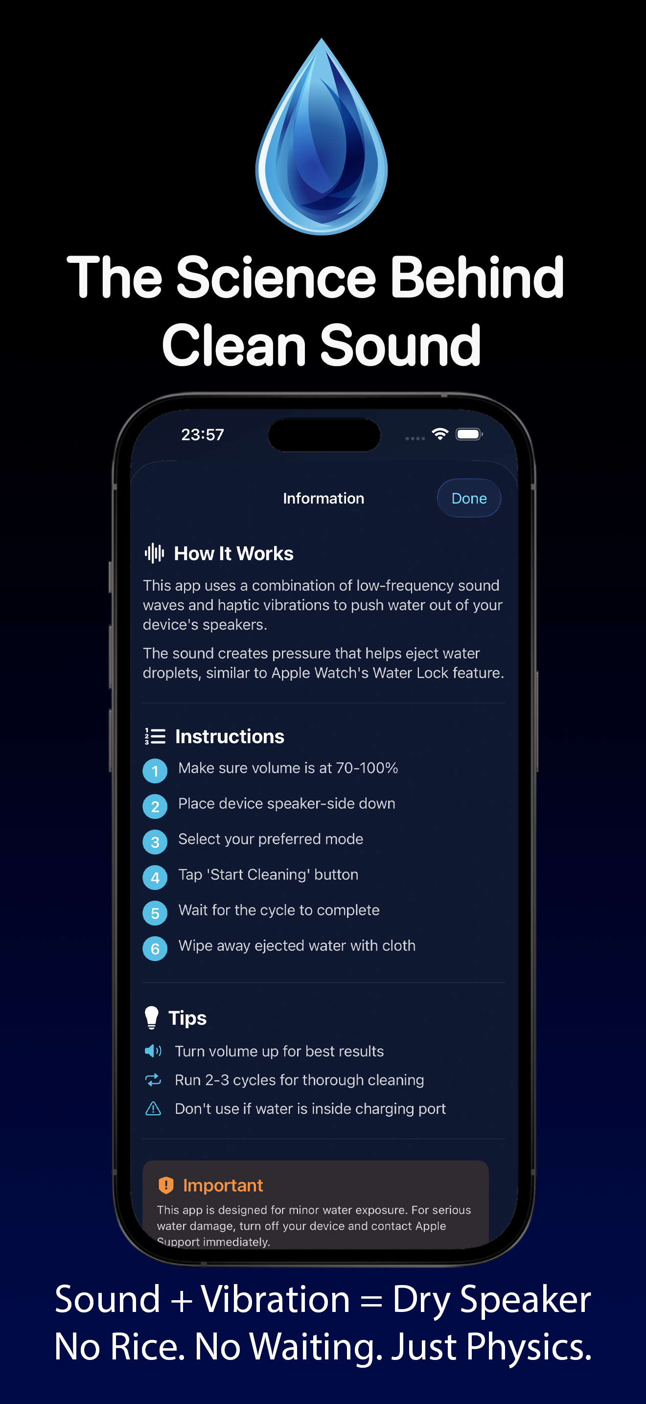 Sonic Water Eject: Fix Speaker gallery image
