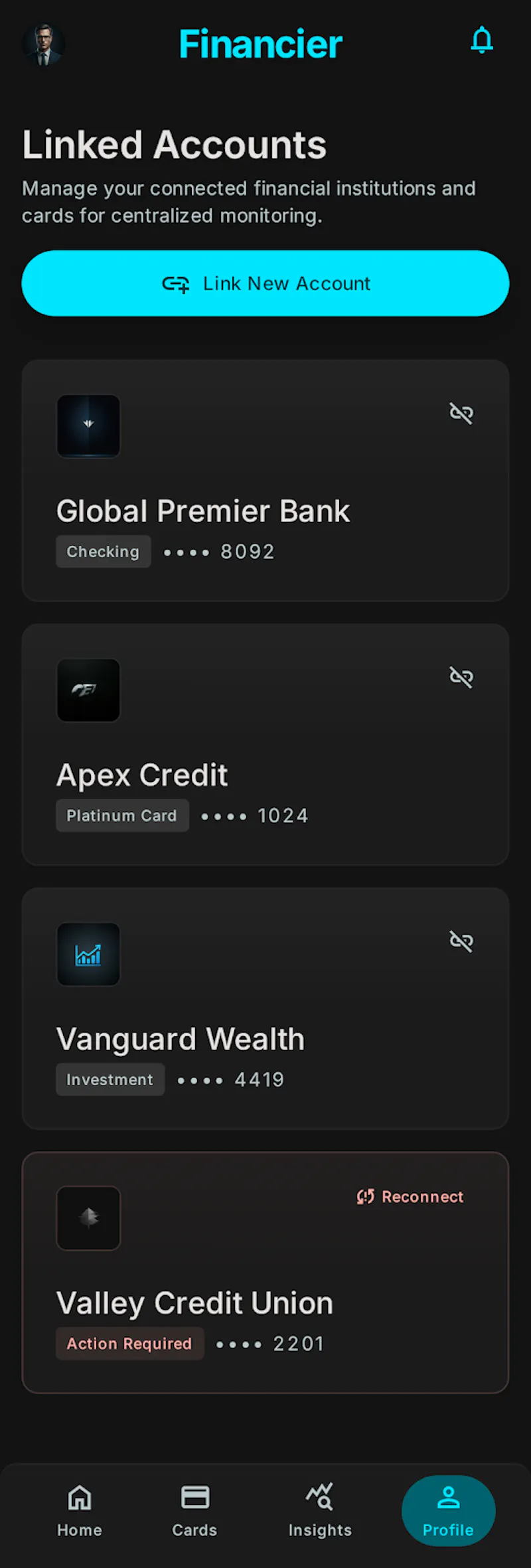Lumina — Fintech Flutter UI Kit screenshot 7
