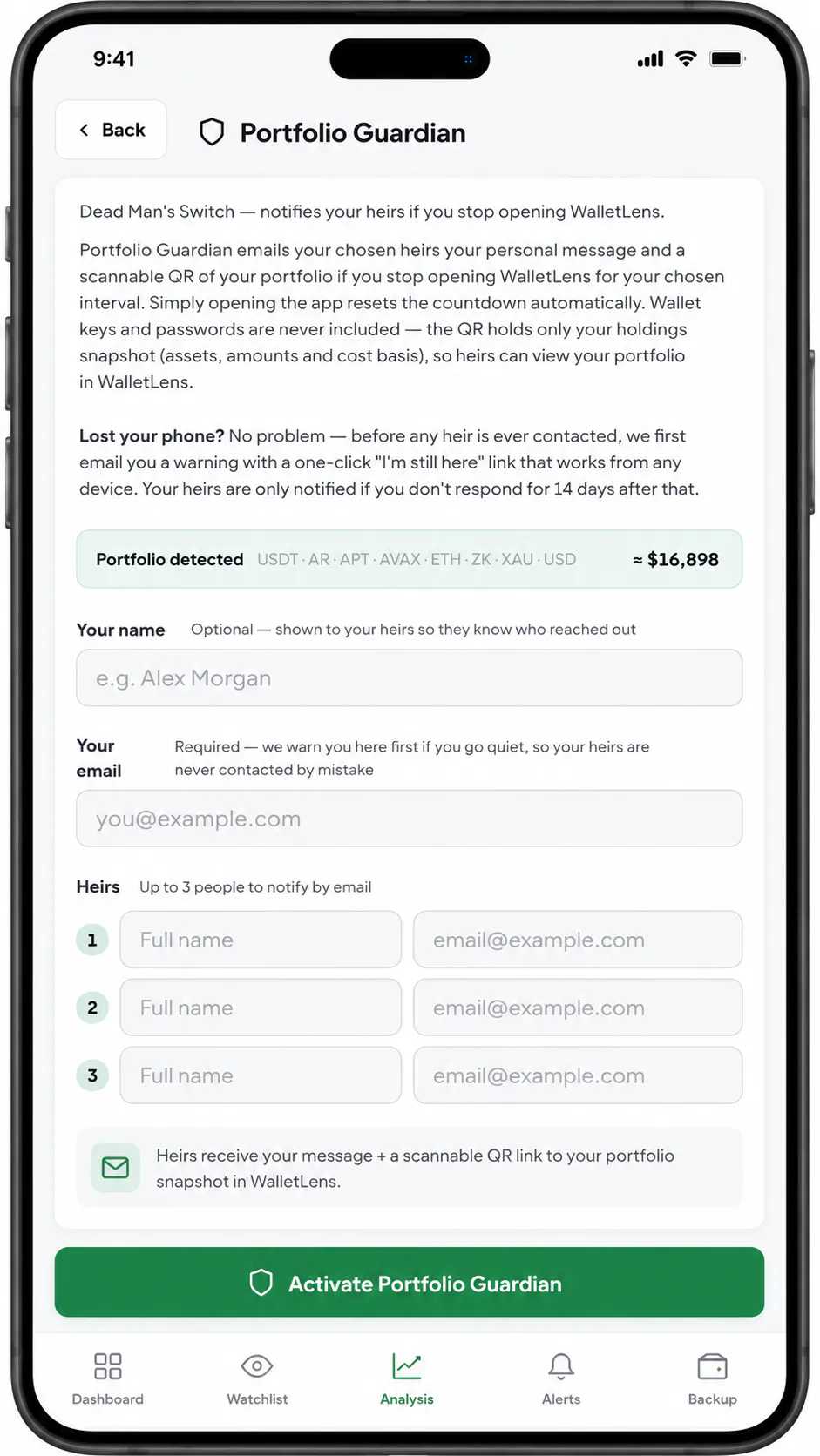 WalletLens - Net Worth Tracker gallery image