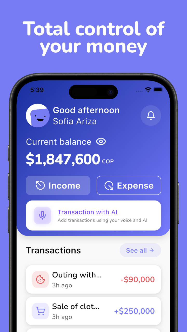 Keppli Finance: AI Financial Advisor gallery image
