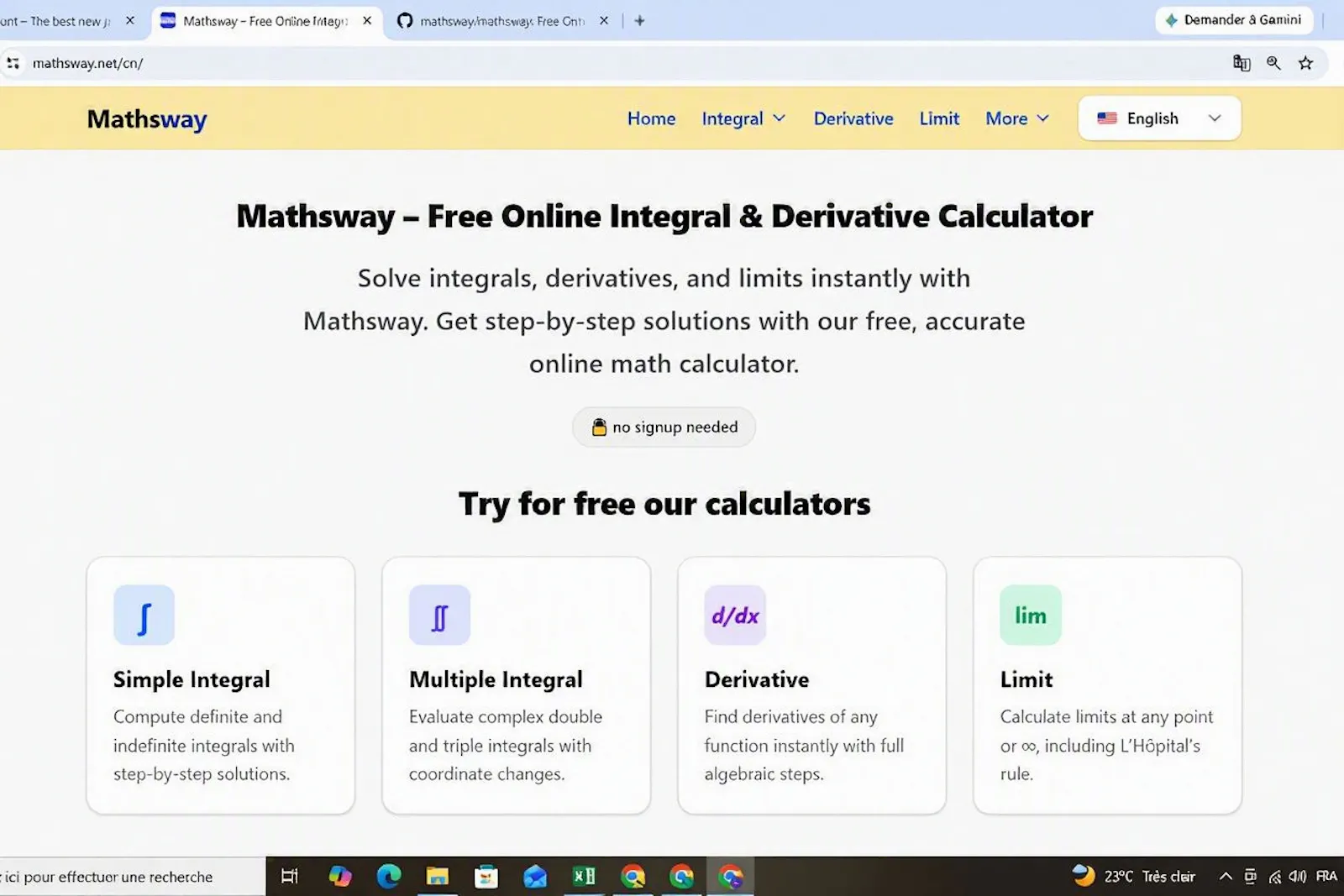 Mathsway screenshot 1