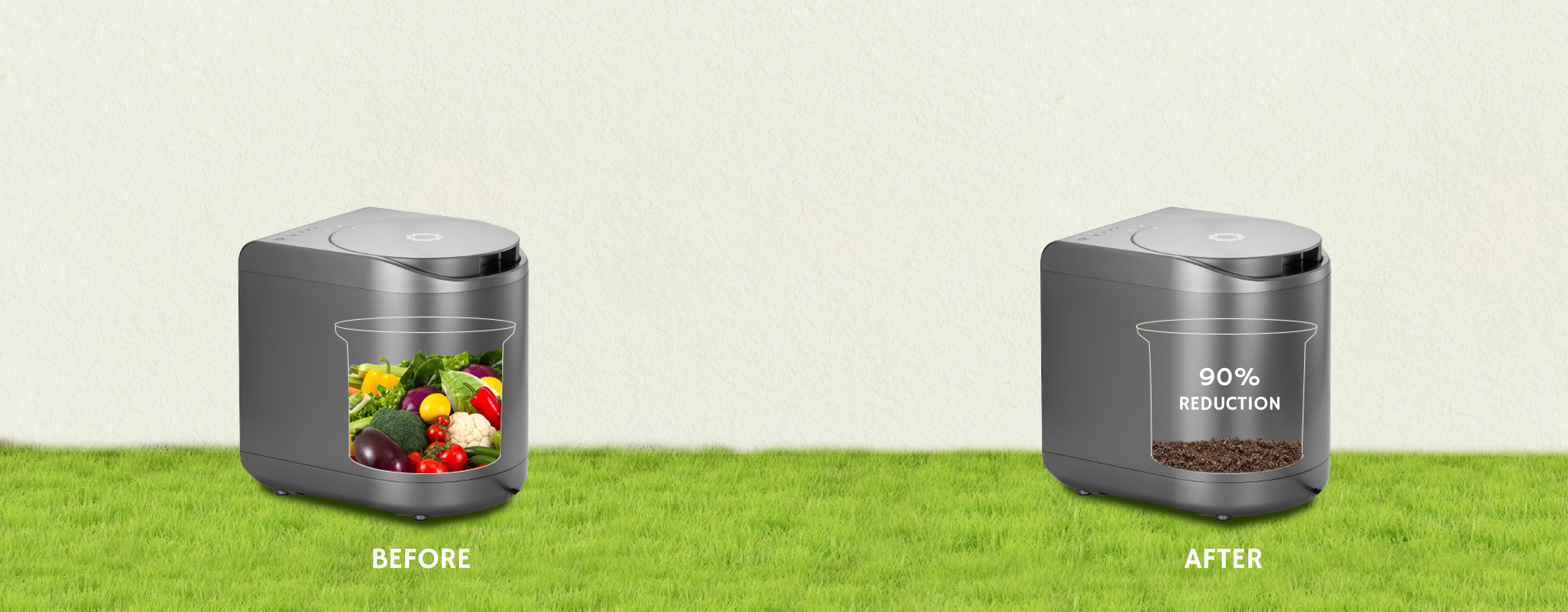 Airthereal Electric Kitchen Composter - 부엌 스크랩을 영양이 풍부한 퇴비로 변환하십시오 미디어 2