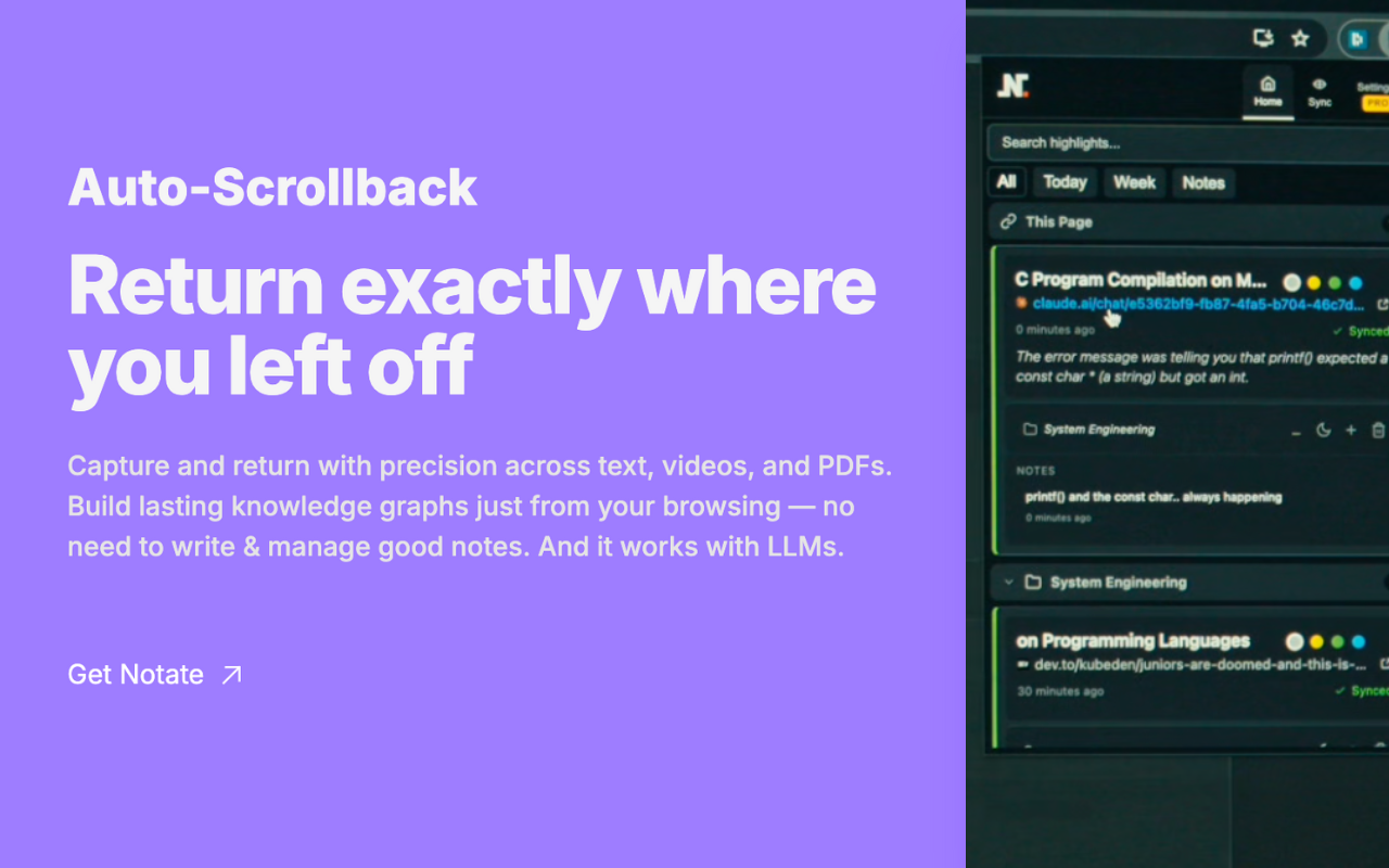 Notate.so - Screenshot 3 preview