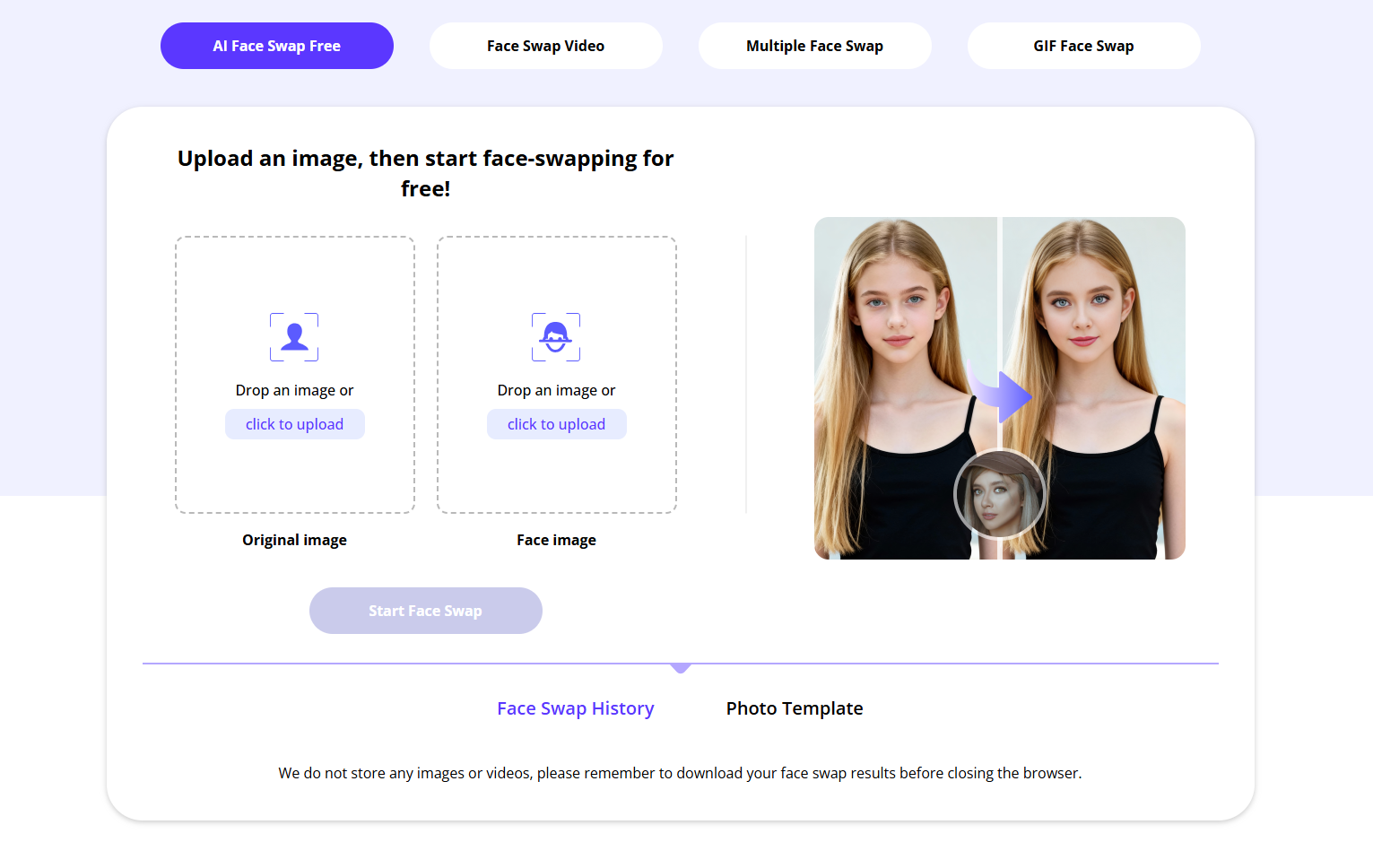 DeepSwapFace gallery image