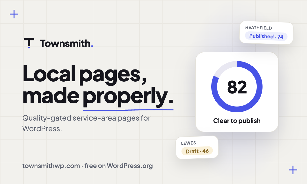 Townsmith – Local Pages Engine gallery image