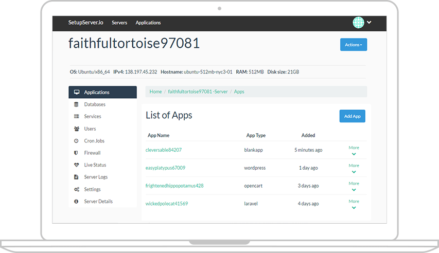 SetupServer.io - Online Server Management Panel gallery image