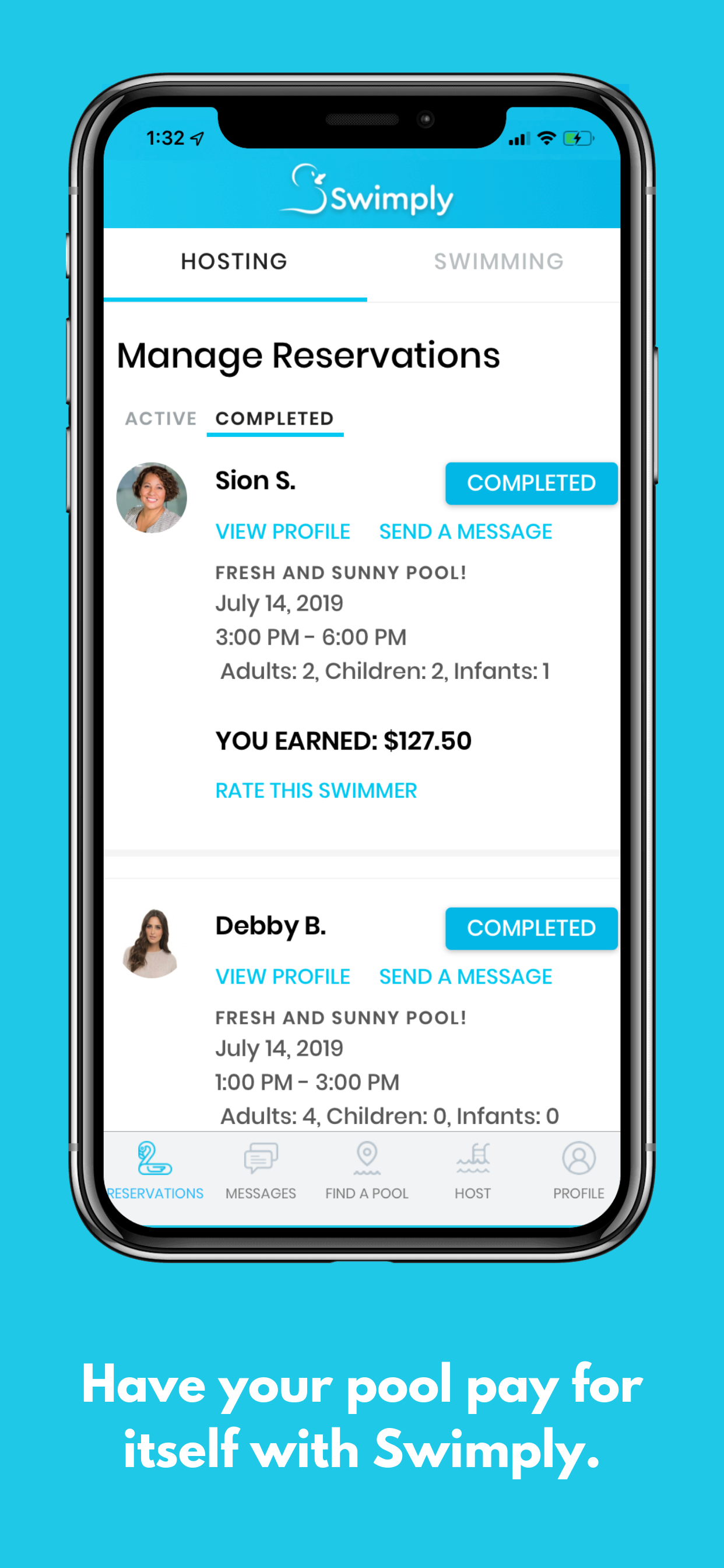 Swimply App 2.0 gallery image
