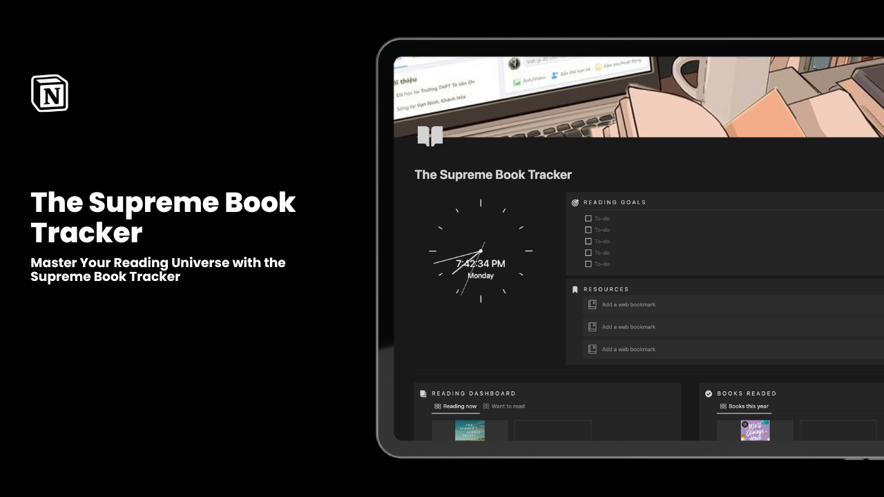 Il tracker del libro supremo - Padroneggia il tuo universo di lettura media 1