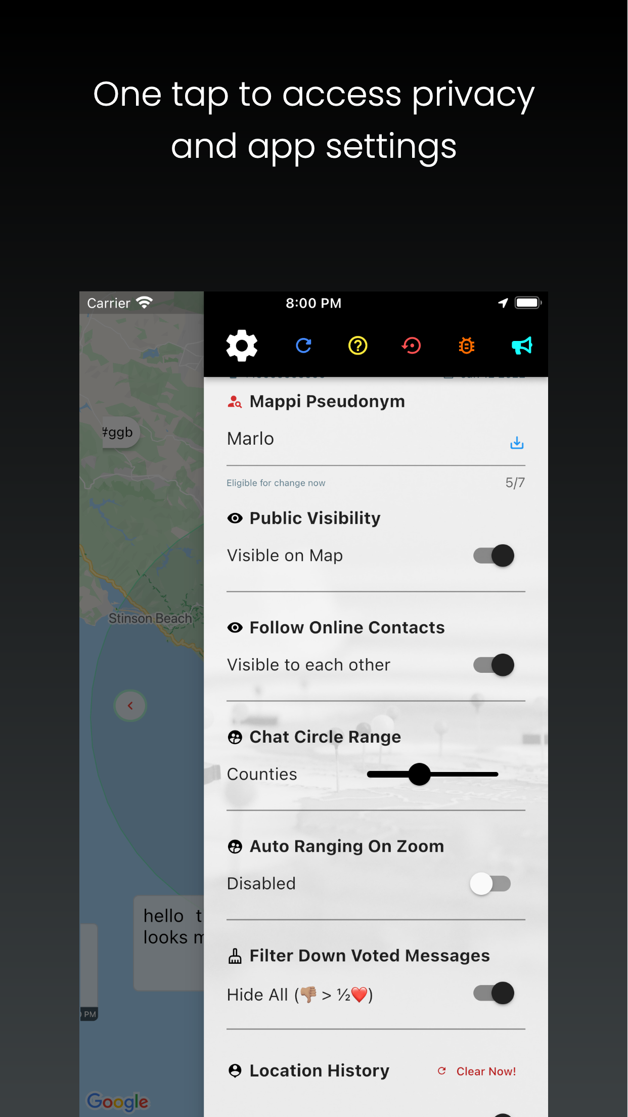 Mappi.me - Open social platform gallery image