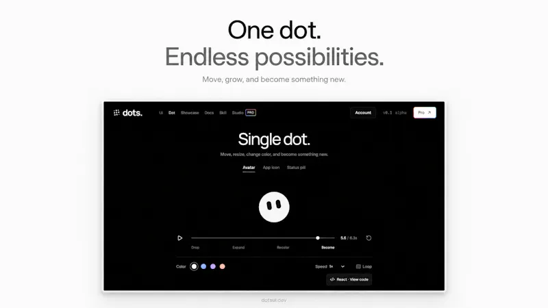 Dots UI screenshot 4