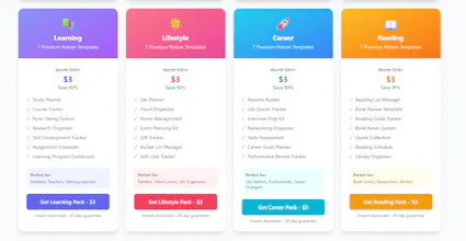 Ultimate Notion Template Hub gallery image