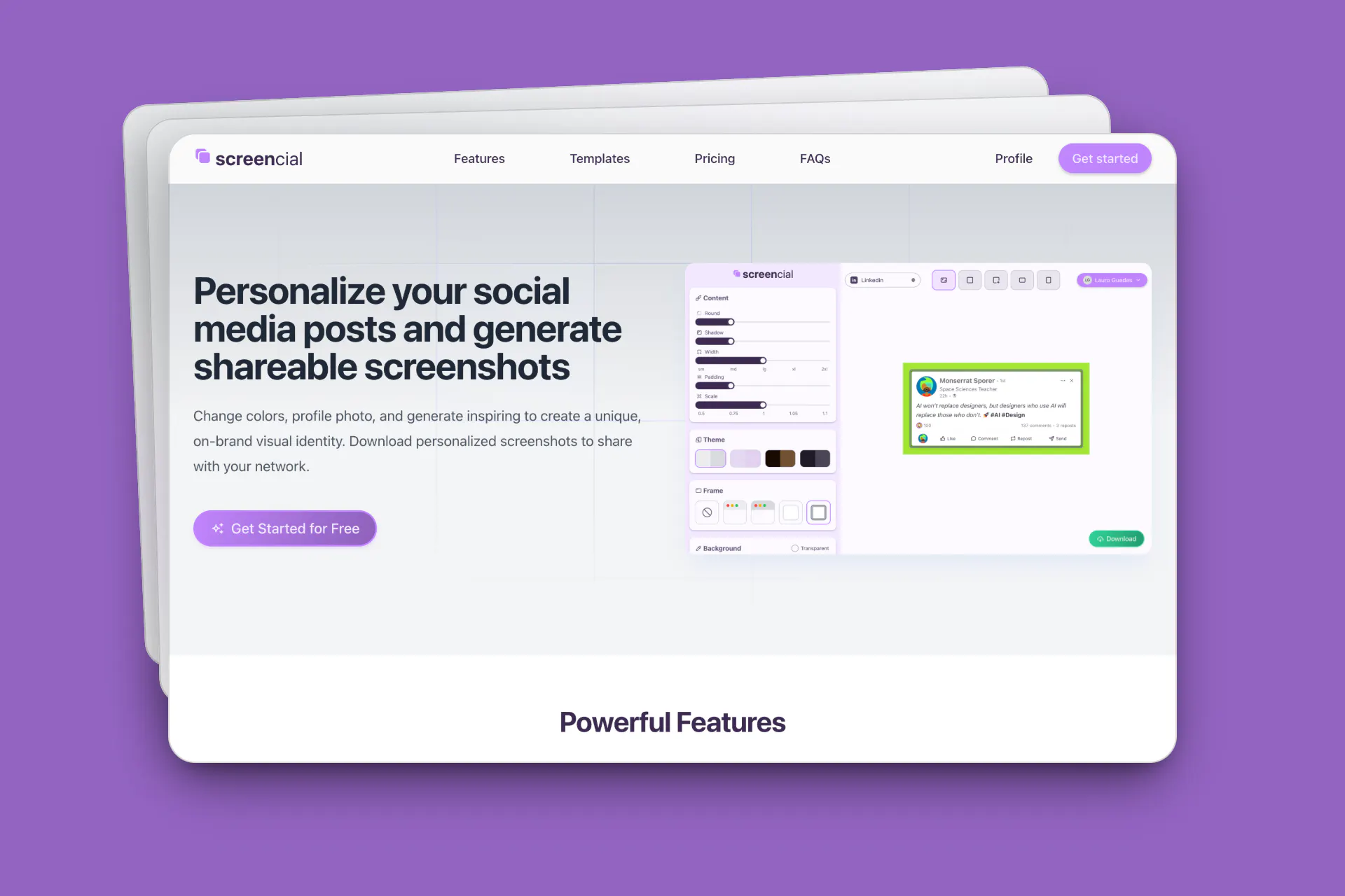 Screencial gallery image
