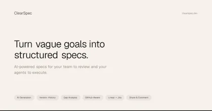 ClearSpec gallery image