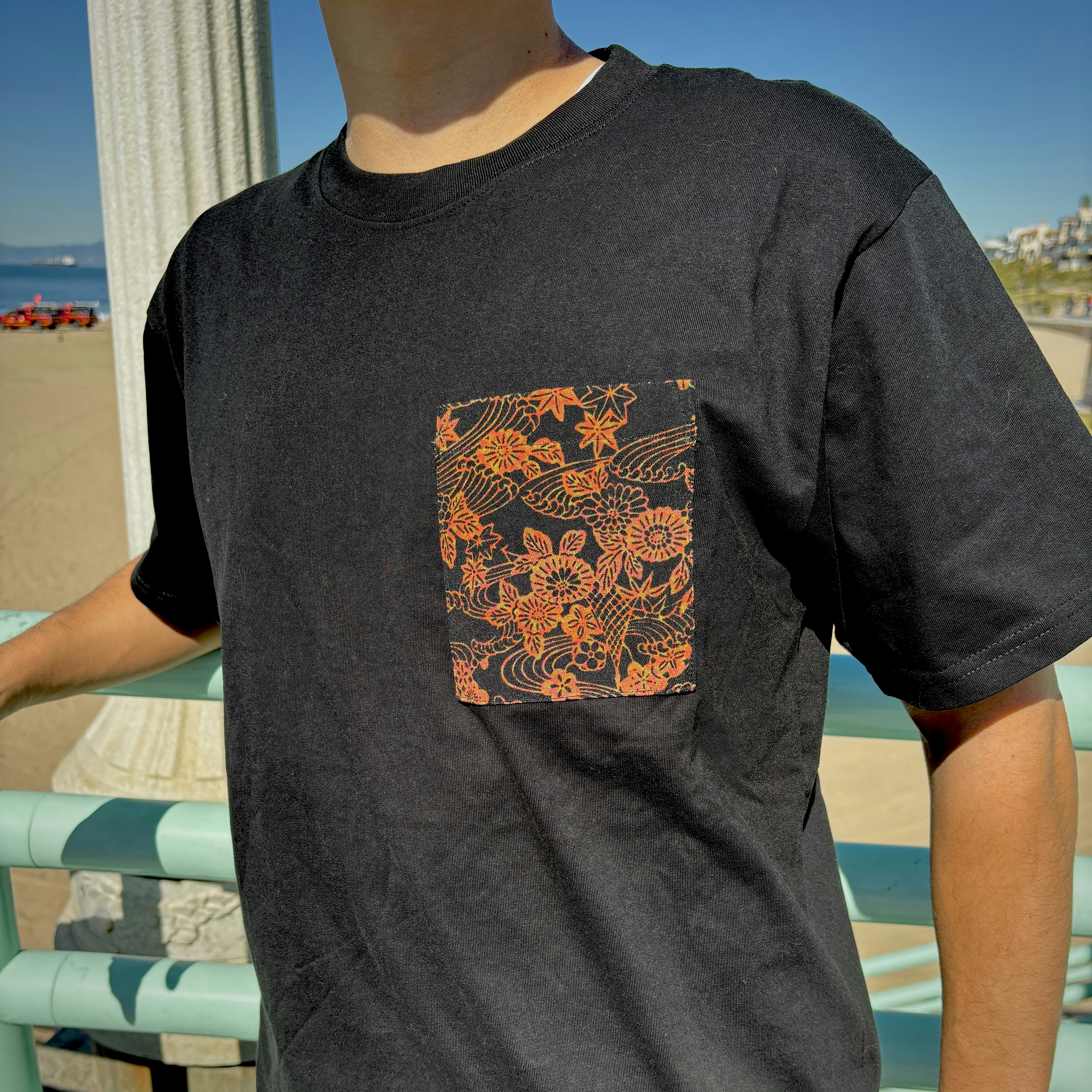 Kimono Pocket T-Shirt media 9