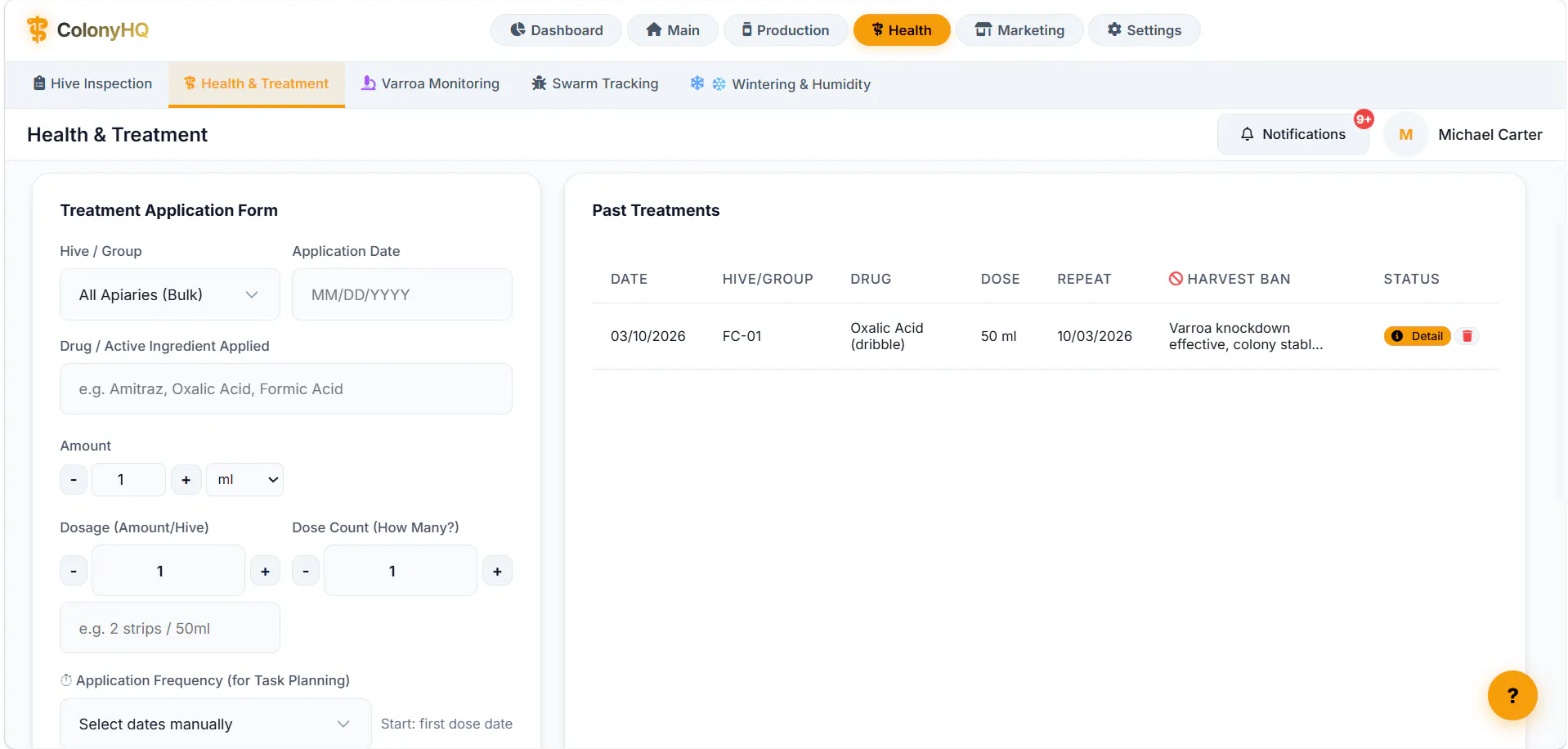 Beekeeping Web App Template gallery image