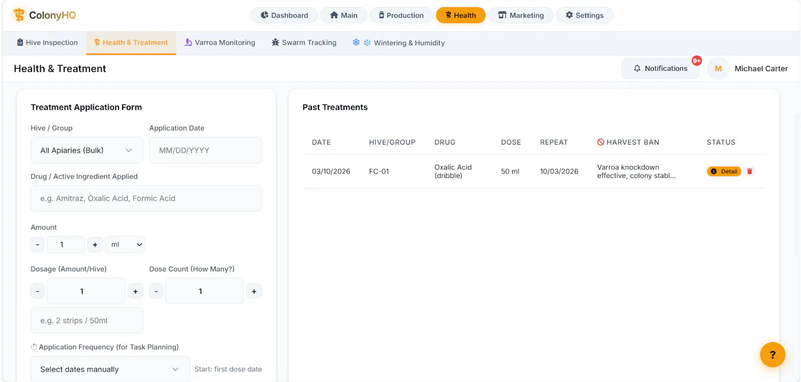 Beekeeping Web App Template screenshot 7