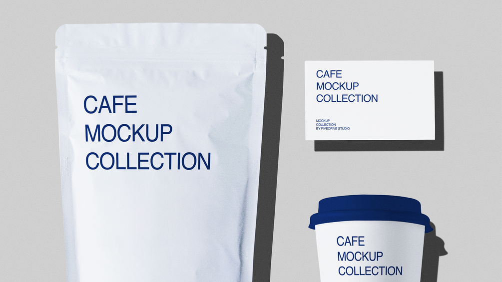 Cafe Packaging Mockup Vol.1 - 03 Medien 1