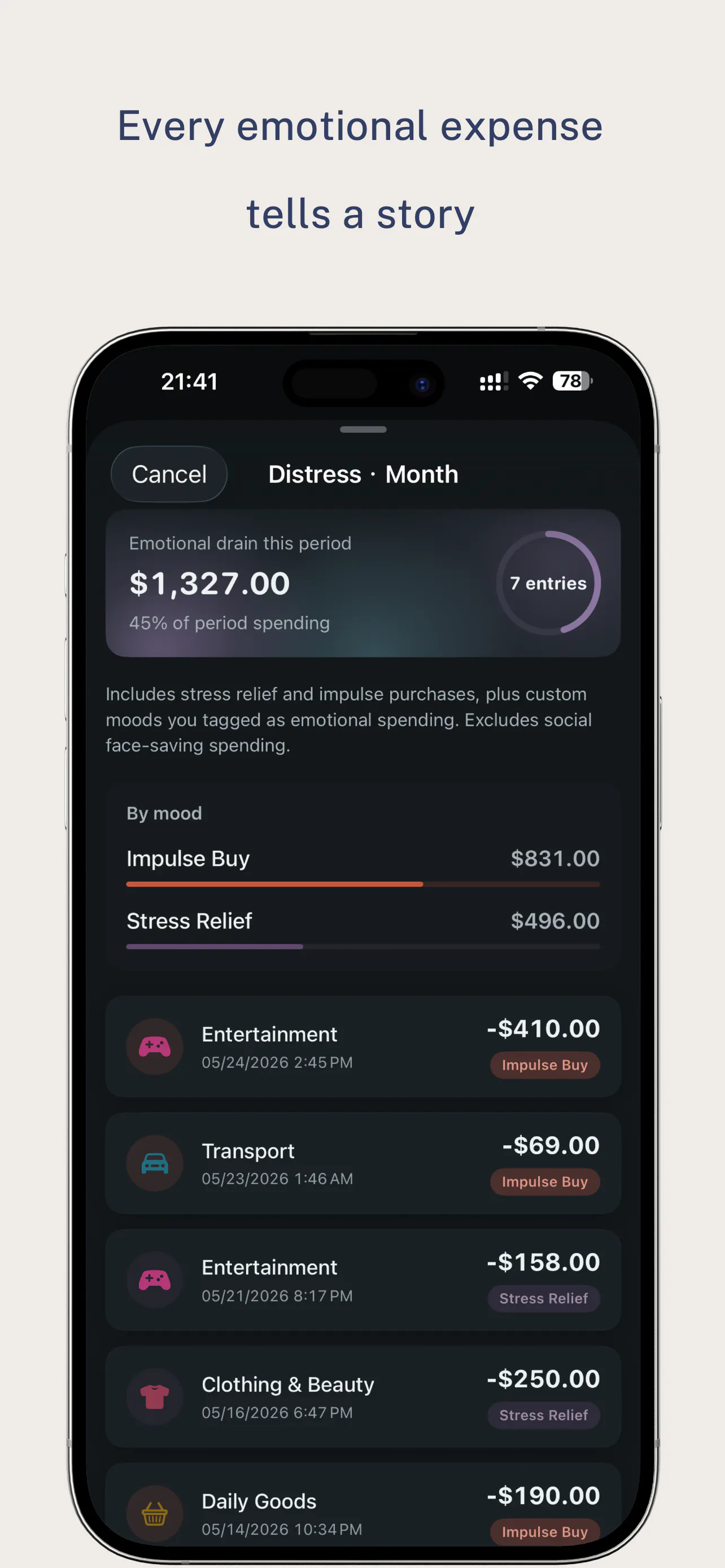 WhySpend - Expense Tracker gallery image