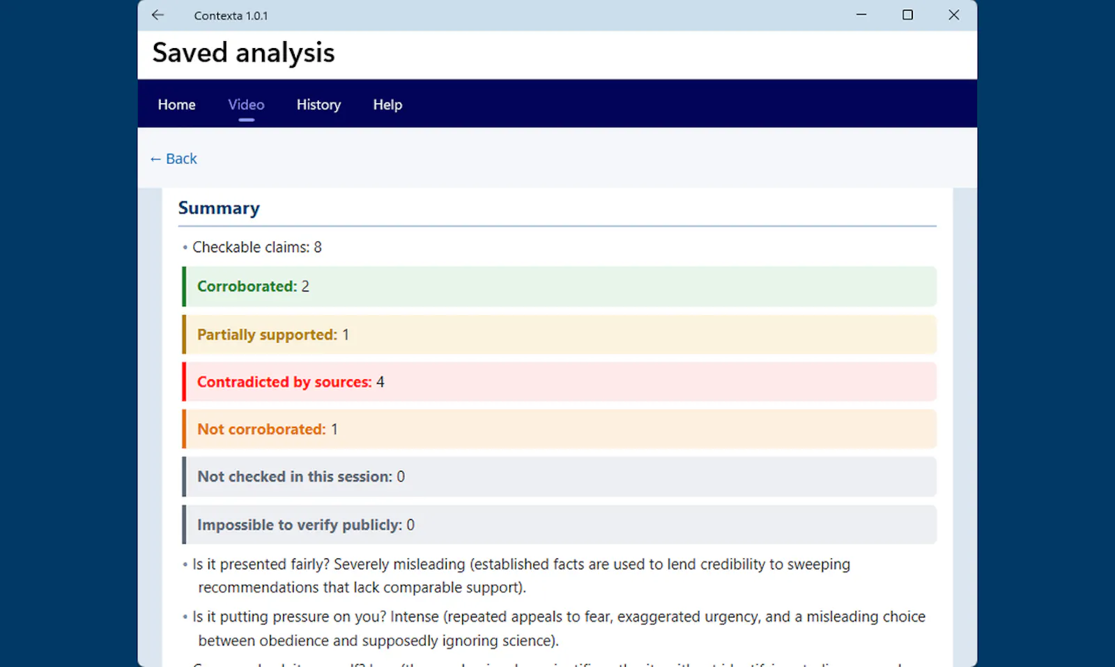 Contexta screenshot 5