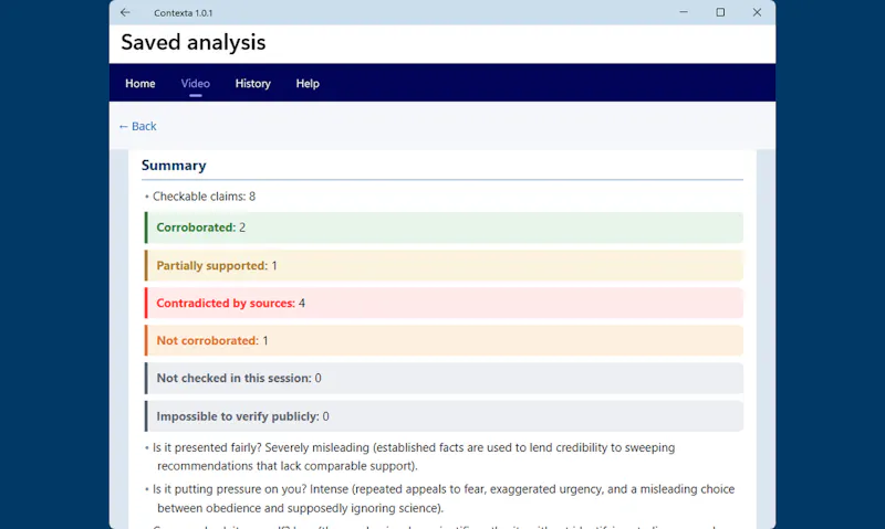 Contexta screenshot 5