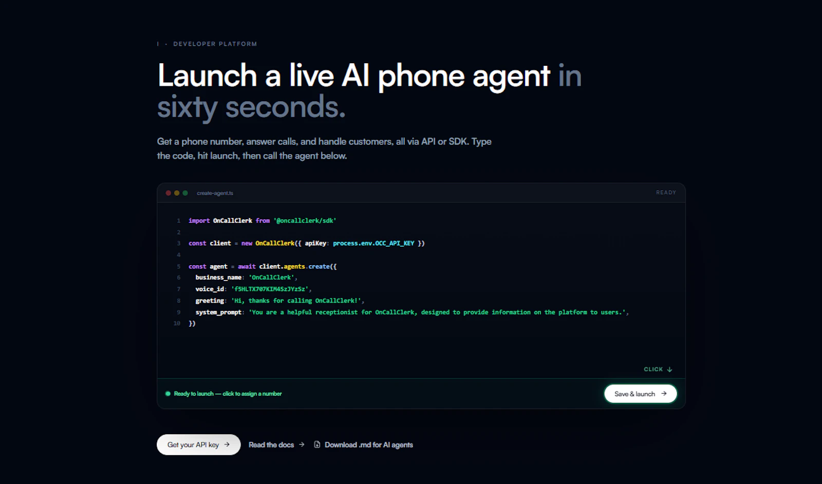 OnCallClerk 2.0: Sounds Human screenshot 2
